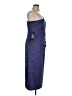 JS Collections Blue Purple Cocktail Dress Size 16 - photo 4