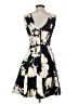Maeve Floral Black Cocktail Dress Size 2 - photo 2