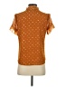Point Sur 100% Polyester Orange Sleeveless Blouse Size XXS - photo 2
