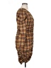 Assorted Brands Plaid Brown Casual Dress Size 1X - photo 4