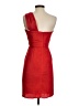 BCBGMAXAZRIA 100% Polyester Red Cocktail Dress Size 6 - photo 2