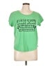 Assorted Brands Green Short Sleeve T-Shirt Size L - photo 1