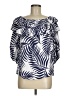 Sam and Jess 100% Rayon Blue 3/4 Sleeve Blouse Size M - photo 1