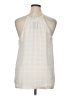 HD in Paris Ivory Sleeveless Blouse Size 14 - photo 2