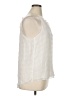 HD in Paris Ivory Sleeveless Blouse Size 14 - photo 4