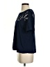 Yoana Baraschi 100% Polyester Blue Short Sleeve Top Size S - photo 5
