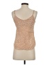Reformation 100% Viscose Floral Tan Sleeveless Top Size XS - photo 2