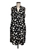 Lush Graphic Black Casual Dress Size M - photo 1