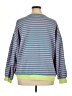 Unbranded Stripes Blue Sweatshirt Size XL (estimated) - photo 2