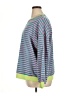 Unbranded Stripes Blue Sweatshirt Size XL (estimated) - photo 5