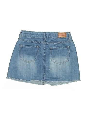 Wallflower Denim Skirt (view 2)