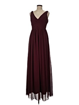 burgundy strapless embellished jovani prom dress 5908 Nadine Merabi Diane Burgundy Dress 6 main image 1