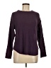 Unbranded Color Block Solid Purple Pullover Sweater Size M - photo 1