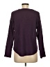 Unbranded Color Block Solid Purple Pullover Sweater Size M - photo 2