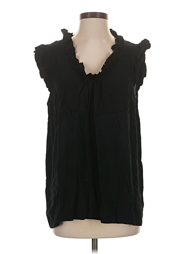 Pre-owned Kate Spade New York Sleeveless Blouse In Black