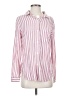 Rails 100% Rayon Stripes Pink Long Sleeve Button-Down Shirt Size S - photo 1