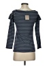 Leifnotes 100% Cotton Blue 3/4 Sleeve T-Shirt Size S - photo 2