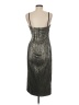 Jonathan Simkhai 100% Polyester Metallic Silver Cocktail Dress Size 6 - photo 2