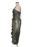 Jonathan Simkhai 100% Polyester Metallic Silver Cocktail Dress Size 6 - photo 5