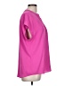 Cynthia Steffe 100% Polyester Pink Short Sleeve Blouse Size L - photo 4