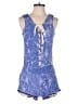 Poupette St. Barth 100% Viscose Paisley Blue Romper Size S - photo 1