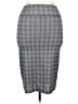 Ashley Blue Plaid Gray Formal Skirt Size XL - photo 1
