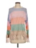 Pitusa Color Block Pink Purple Pullover Sweater Size S (estimated) - photo 1