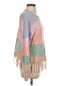 Pitusa Color Block Pink Purple Pullover Sweater Size S (estimated) - photo 4