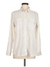 Eddie Bauer Ivory Long Sleeve Button-Down Shirt Size M - photo 1