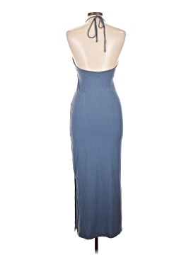 green emerald velvet dress Suki Metallic Knit Maxi Dress / Pastel Green | Meshki main image 1