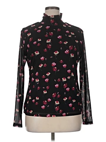 POPSUGAR Long Sleeve Blouse (view 1)