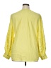 Chico's 100% Polyester Yellow 3/4 Sleeve T-Shirt Size XL (3) - photo 2