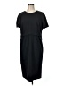 Madeleine Solid Black Casual Dress Size M - photo 1