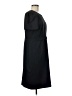 Madeleine Solid Black Casual Dress Size M - photo 4