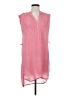 Aqua 100% Polyester Pink Casual Dress Size S - photo 1