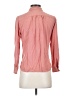 Ann Taylor LOFT 100% Rayon Pink Long Sleeve Button-Down Shirt Size S - photo 2