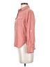 Ann Taylor LOFT 100% Rayon Pink Long Sleeve Button-Down Shirt Size S - photo 5