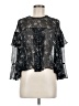 Zara Black 3/4 Sleeve Blouse Size M - photo 1