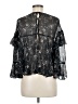 Zara Black 3/4 Sleeve Blouse Size M - photo 2