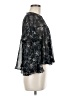 Zara Black 3/4 Sleeve Blouse Size M - photo 4