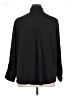 Dex Solid Black Long Sleeve Button-Down Shirt Size 1X - photo 2