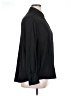 Dex Solid Black Long Sleeve Button-Down Shirt Size 1X - photo 4