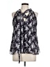 1.State Silver Sleeveless Blouse Size L - photo 1