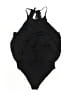 Abercrombie & Fitch 100% Polyester Black Bodysuit Size S - photo 2