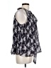 1.State Silver Sleeveless Blouse Size L - photo 4