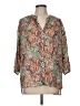 MNG Brown 3/4 Sleeve Blouse Size 8 - photo 1