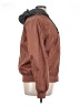 Ci Sono 100% Polyester Solid Brown Windbreaker Size 1X - photo 4