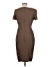 Escada Solid Brown Casual Dress Size EU 42 / US 12 - photo 2