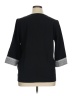 Unbranded Black 3/4 Sleeve Blouse Size XL - photo 2