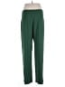 Alfani Solid Green Casual Pants Size L - photo 2